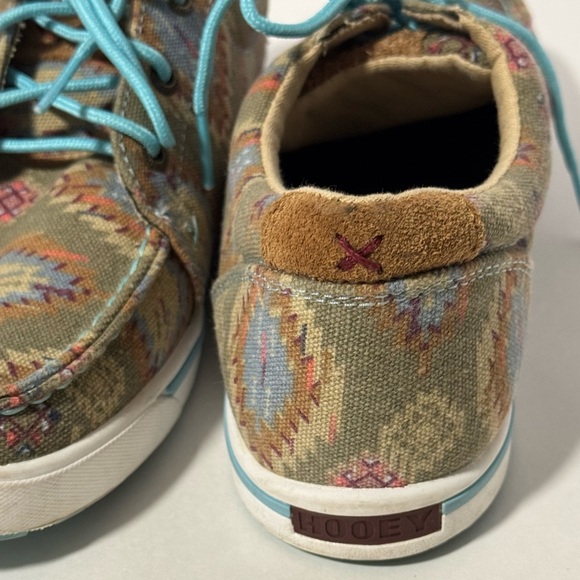 Hooey Mens Loafer Tribal Pattern Size 8 - Picture 6 of 9